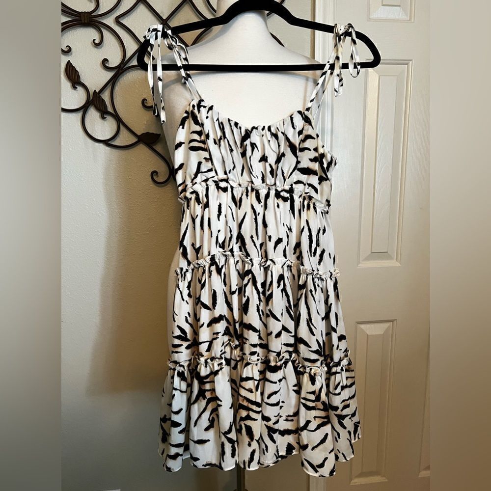 Excellent condition Buddy Love Riley Marble Dress Tiger Stripes Women's XS - Picture 2 of 5